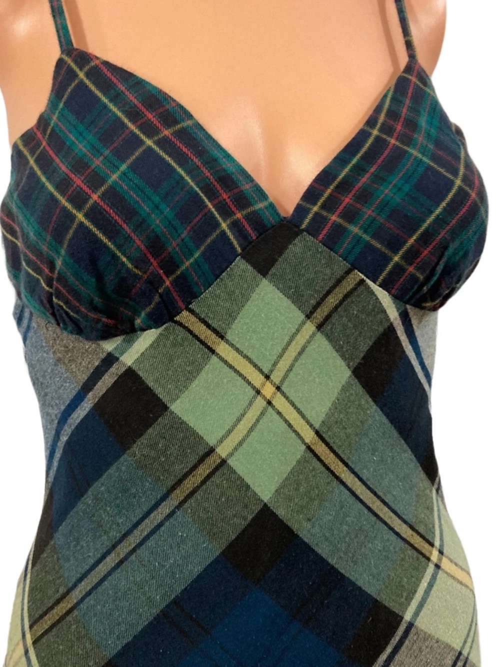 Ralph Lauren Plaid Slip Maxi Dress - Picture 2 of 3